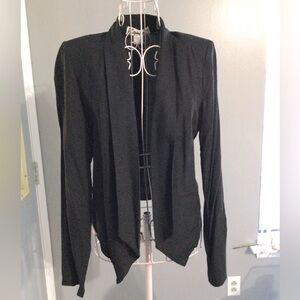 Imaginary Voyage Black Blazer sweater New